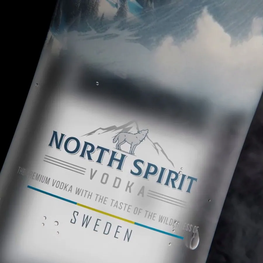 Halsetiketten: vodka med smak av det vilda, Sverige