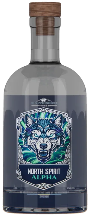 En flaska North Spirit Alpha, 700 ml