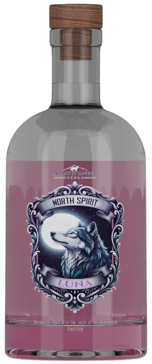 En flaska North Spirit Luna, 700 ml